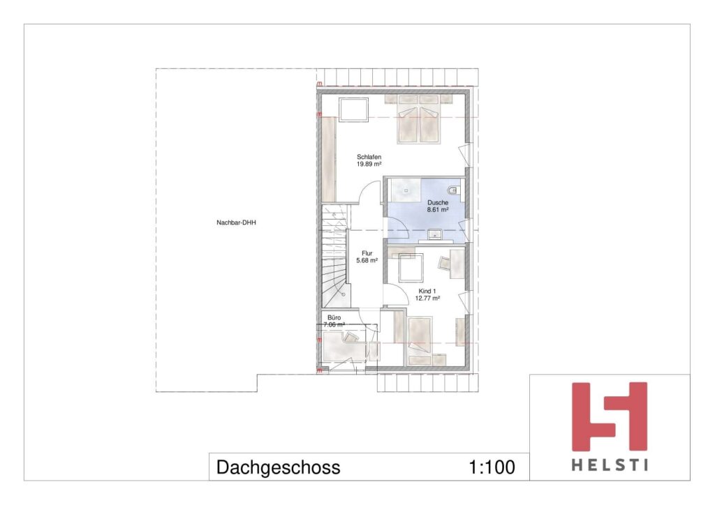 Grundriss Dachgeschoss