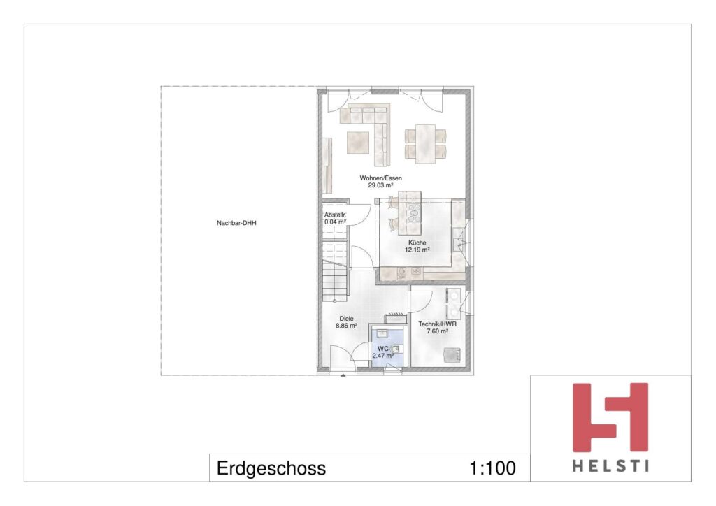 Grundriss Erdgeschoss