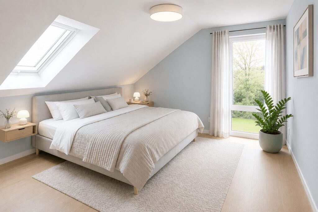 Kuscheliges Eltern-Schlafzimmer