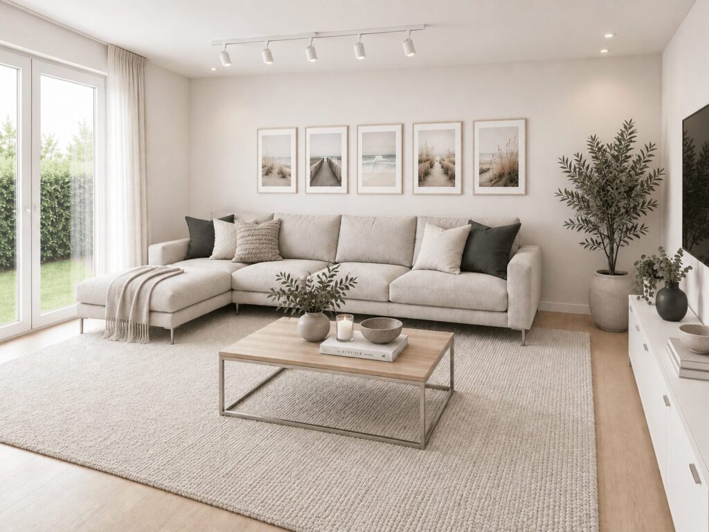 So muss ein Wohnzimmer sein